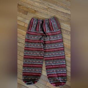 Hippie Harem Pants Boho Colorful Small?